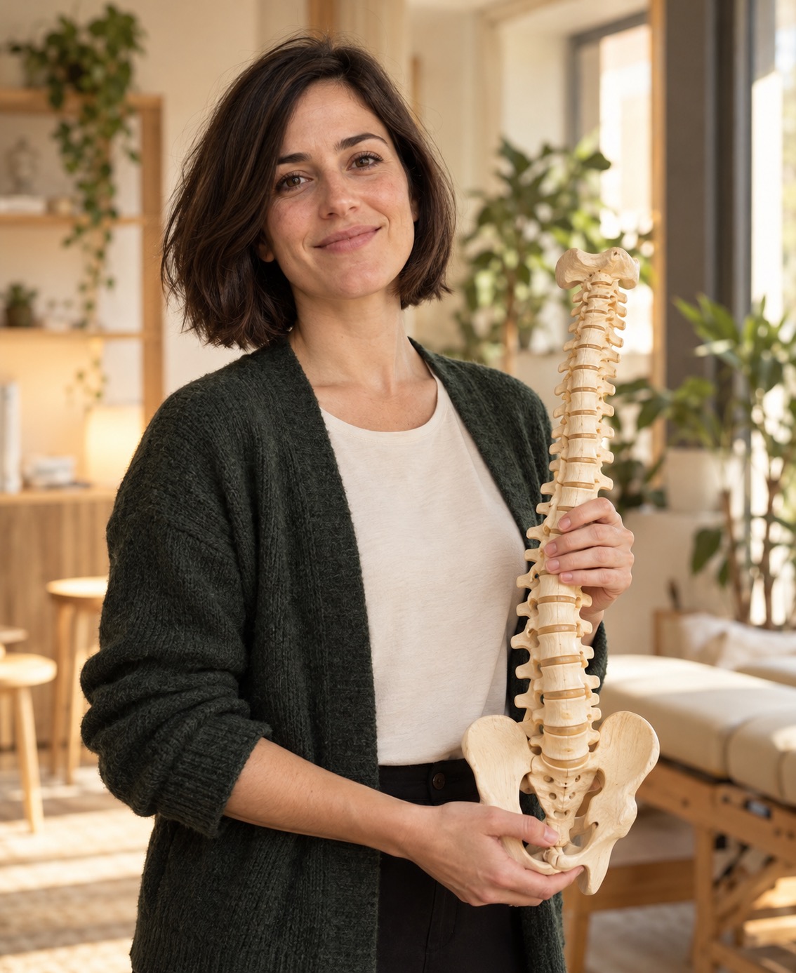 Lucía Arana, fisioterapeuta de Lumbre